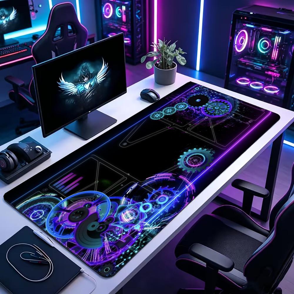 Office And Tech - Tech Gear Circuit Large Desk Mat