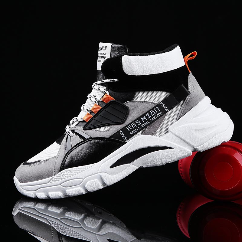 Office Tech Typing - Hightop Summer Men's Sport Shoes Man