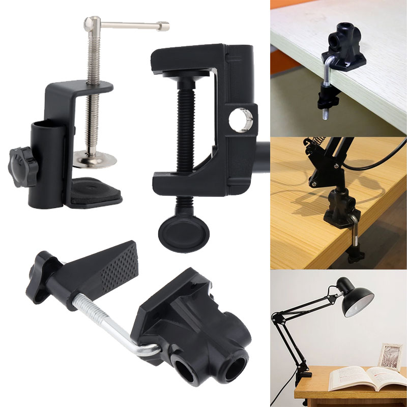 Webcam Stand Clip - Universal Desk C Clamp Adapter Fixed