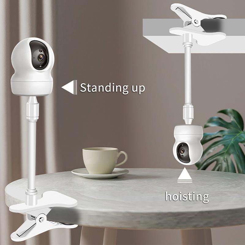 Webcam Stand Clip - No Punching Portable Clip Mount Webcam
