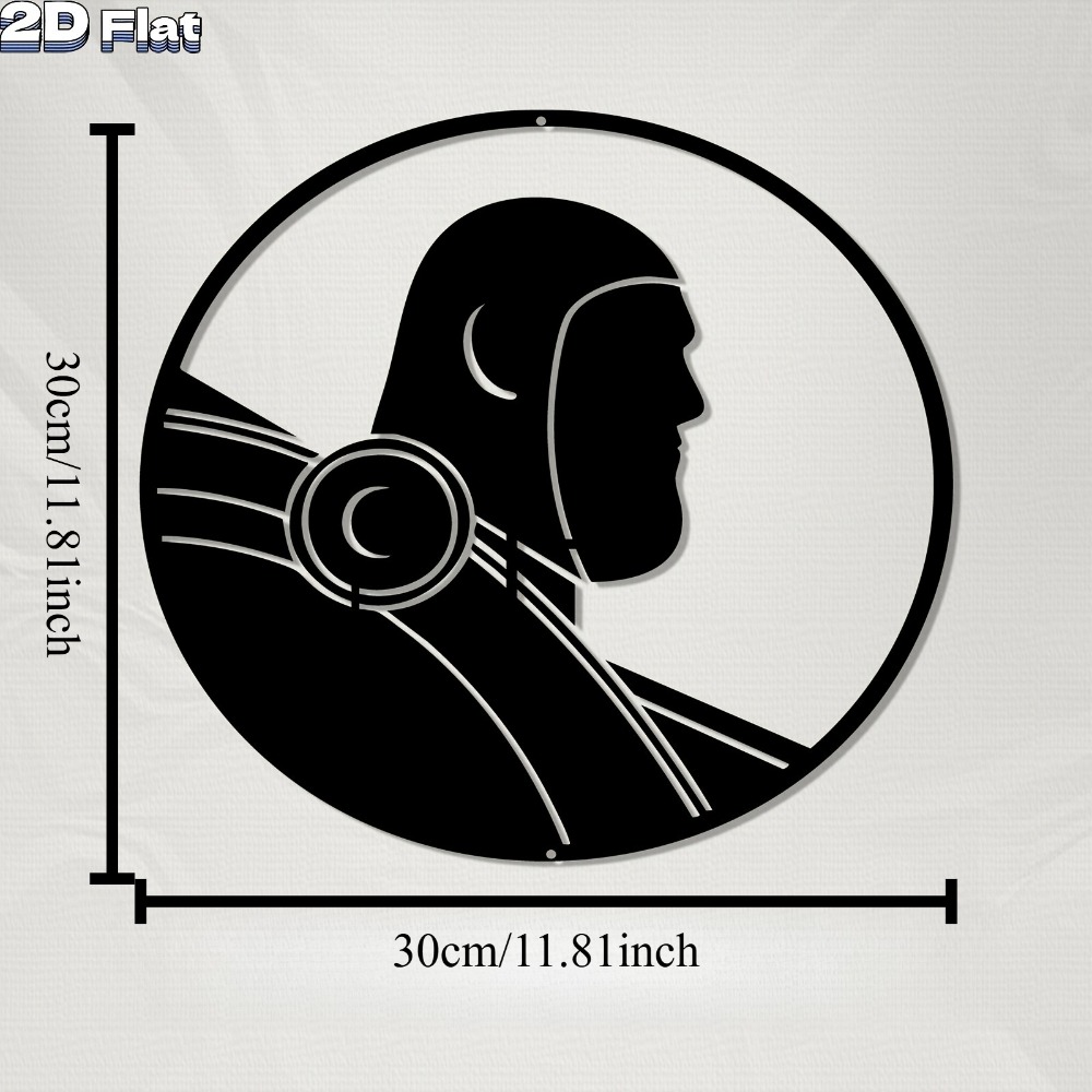 Modern Robot Aluminum Wall Art - Tech Office Wall recension och pris