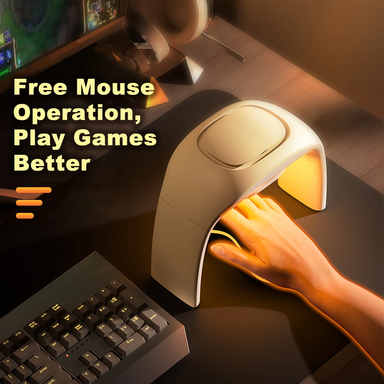 Eary Portable Winter Mouse Han - Office And Tech recension och pris