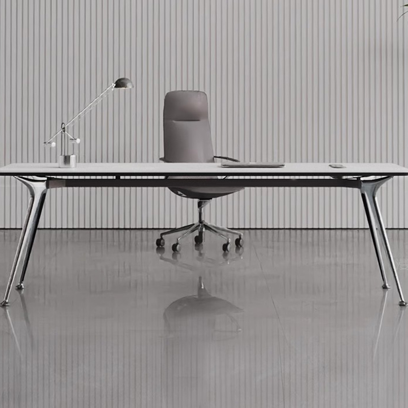 Long Straight Managers Desk Si - Office Management Technology recension och pris