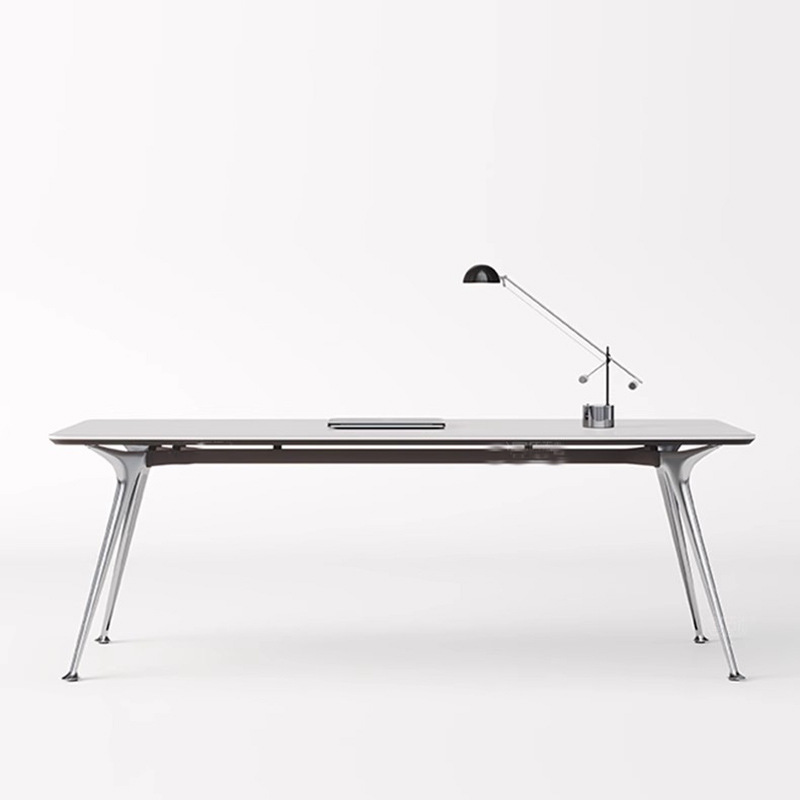 Long Straight Managers Desk Si - Office Management Technology recension och pris