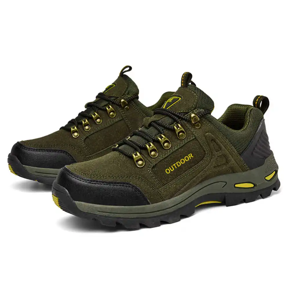 Non-slip Lace Up Hiking Tennis - Office Tech Typing recension och pris
