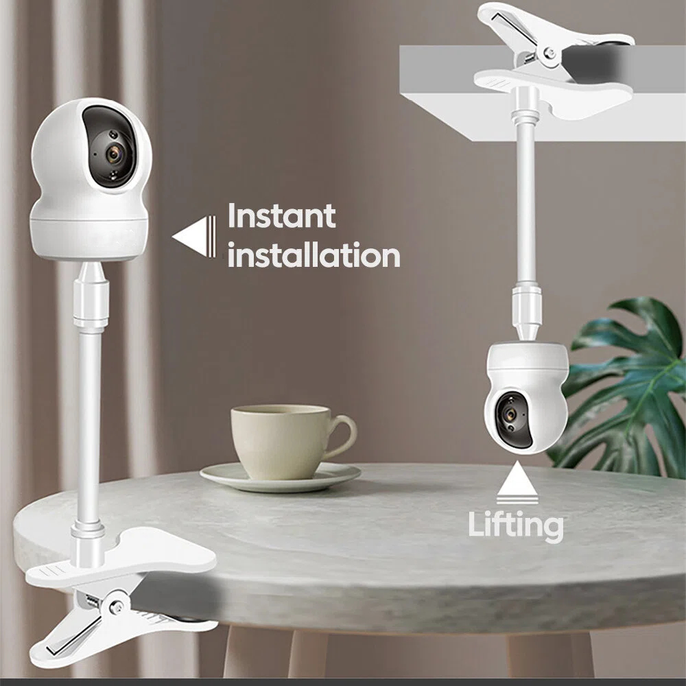 Protable Flexible Camera Clamp - Webcam Stand Clip recension och pris
