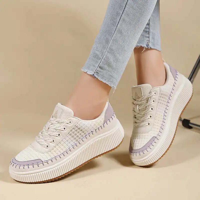 Brown Shoes Woman Flats Autumn - Office Tech Typing recension och pris