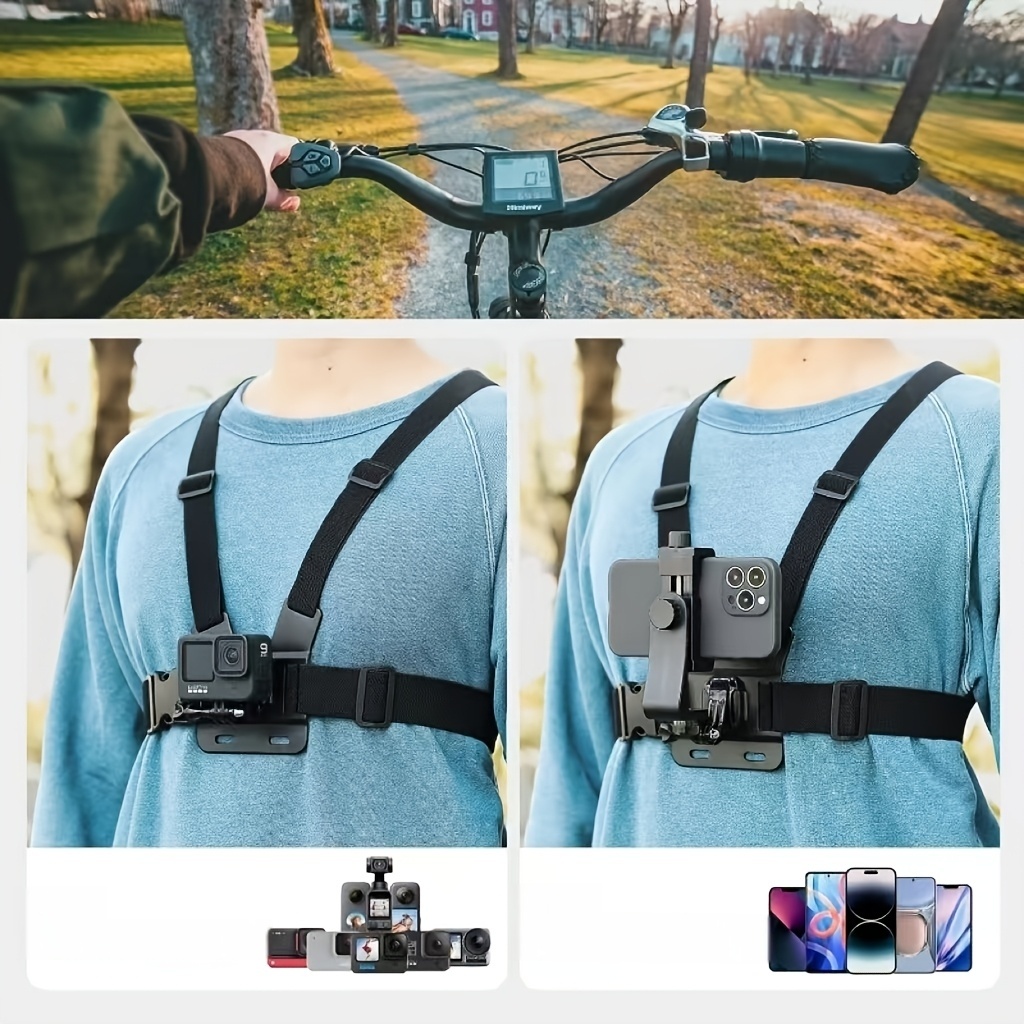 Adjustable Headband And Chest  - Webcam Stand Clip recension och pris