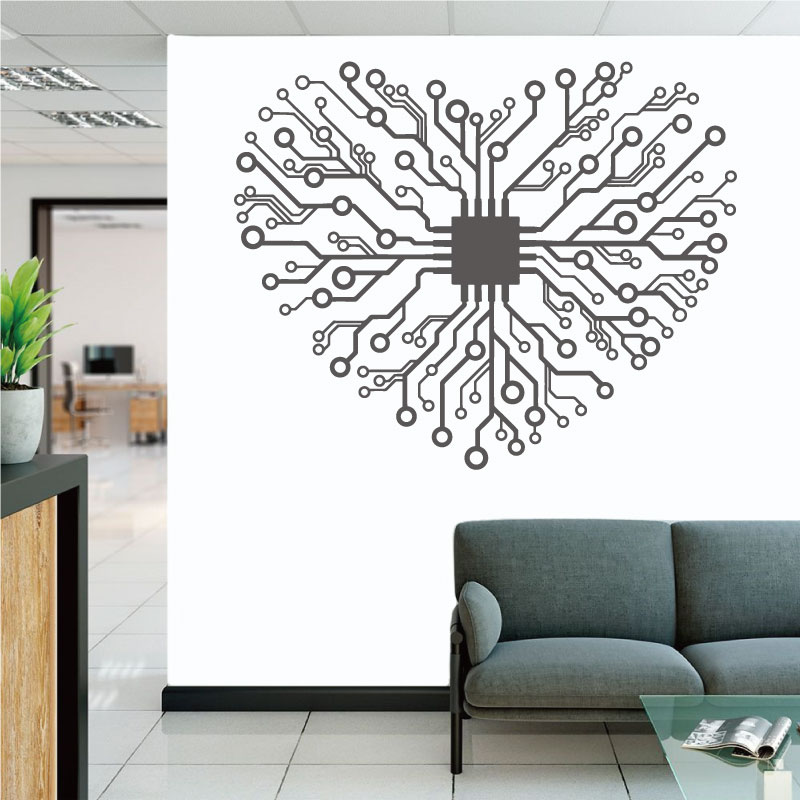 Love Chip Tech Company Office  - Tech Office Wall recension och pris