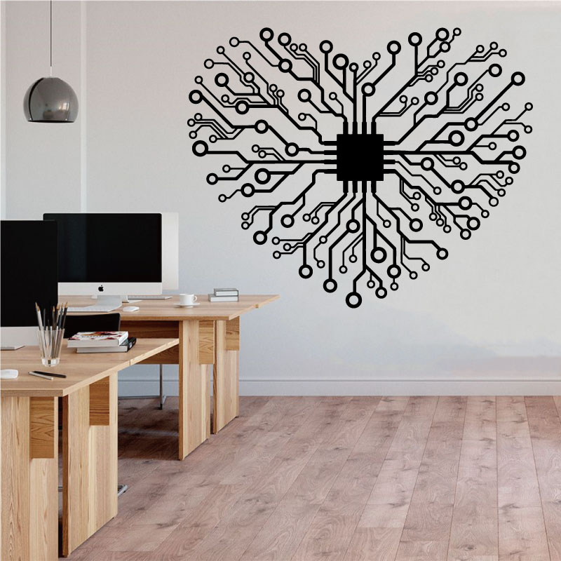 Love Chip Tech Company Office  - Tech Office Wall recension och pris