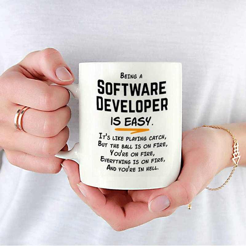 Software Developer Humor 11oz  - Office And Tech recension och pris