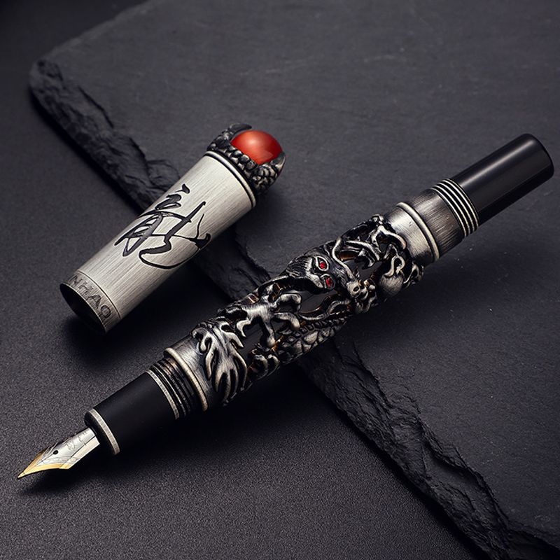 New Jinhao Dragon King Fountai - Office Tech Typing recension och pris