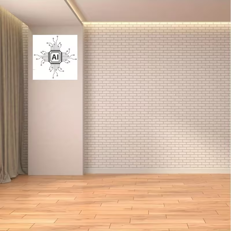 AI Technology Circuit Board Vi - Tech Office Wall recension och pris